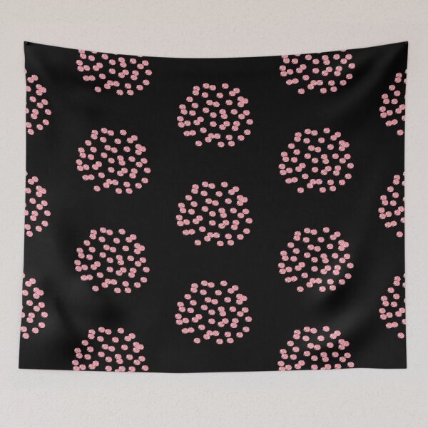 Item preview, Red Polka Dots on Black designed and sold by Elena Simonova.