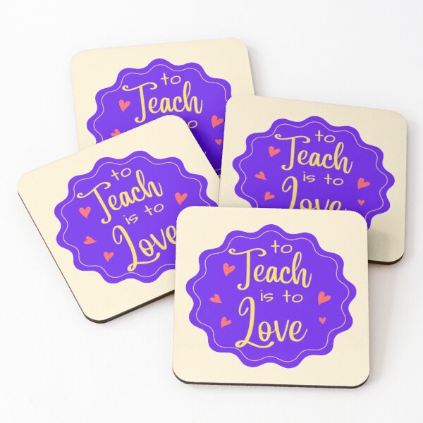 Item preview, Educational Quotes To Teach Is To Love  designed and sold by DjoooDjooo.