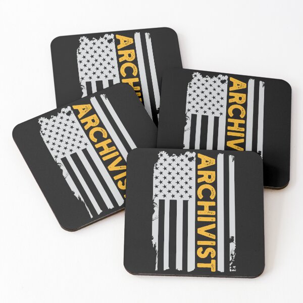 Item preview, Archivist Retro Vintage USA Flag: Funny Archivist Gift designed and sold by Adexyl.