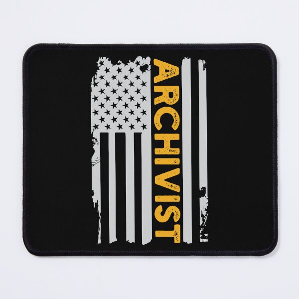 Item preview, Archivist Retro Vintage USA Flag: Funny Archivist Gift designed and sold by Adexyl.