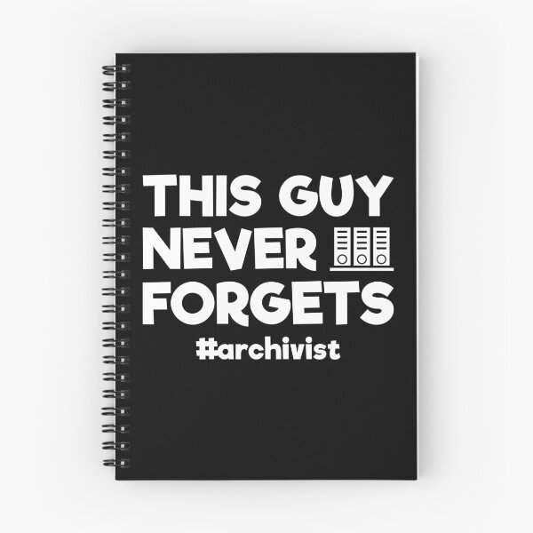 Item preview, This Guy Never Forgets: Funny Archivist Gift designed and sold by Adexyl.
