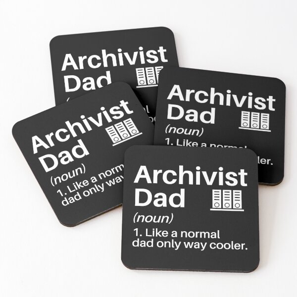 Item preview, Archivist Dad Funny Definition: Funny Archivist Gift designed and sold by Adexyl.