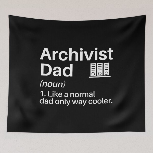 Item preview, Archivist Dad Funny Definition: Funny Archivist Gift designed and sold by Adexyl.
