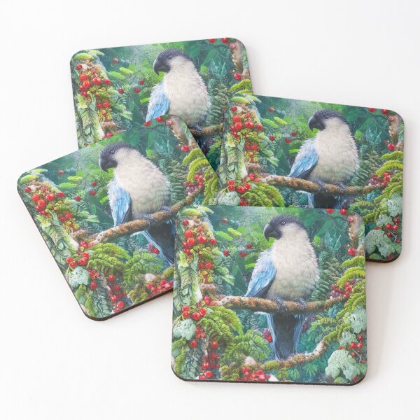Item preview, Birds - A Blue And White Parrot designed and sold by Girih.