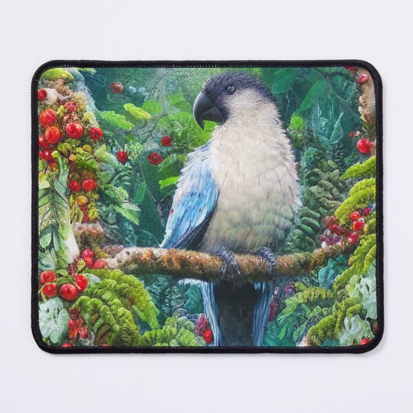 Item preview, Birds - A Blue And White Parrot designed and sold by Girih.