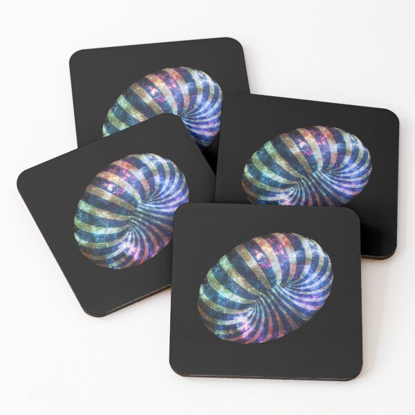 Item preview, Black hole rainbow space galaxy singularity optical illusion stars donut interstellar designed and sold by IMNIUM.