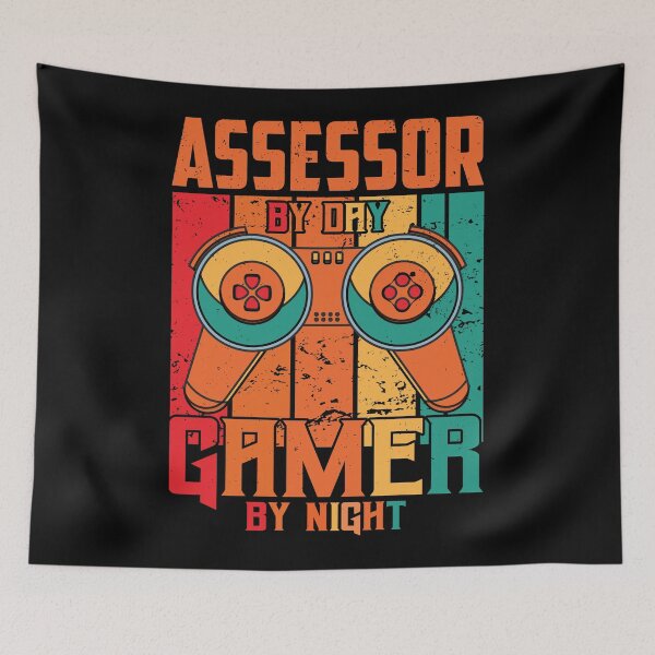 Item preview, Assessor By Day Gamer By Night: Funny Tax Assessor Gift designed and sold by Adexyl.