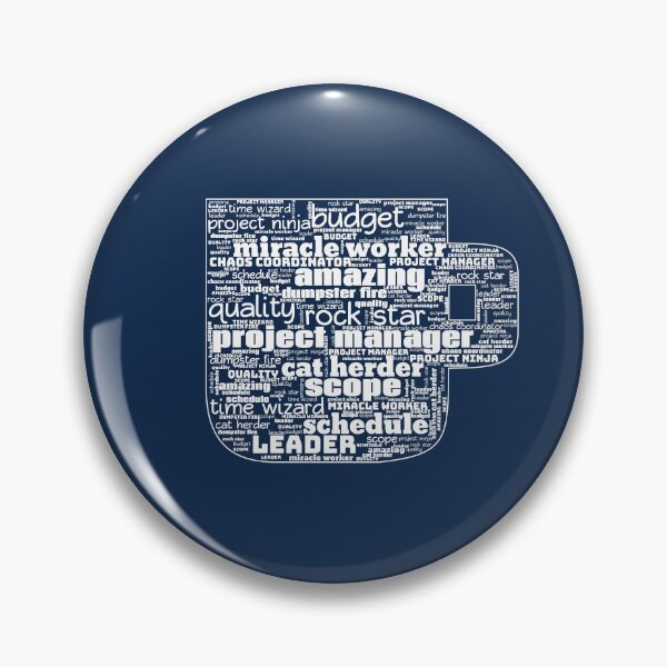 Item preview, White Project Manager Word Art designed and sold by Awesomefamily.