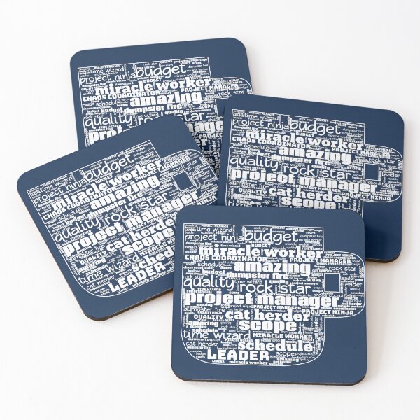 Item preview, White Project Manager Word Art designed and sold by Awesomefamily.