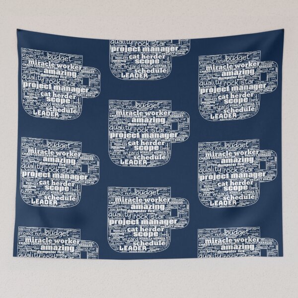 Item preview, White Project Manager Word Art designed and sold by Awesomefamily.