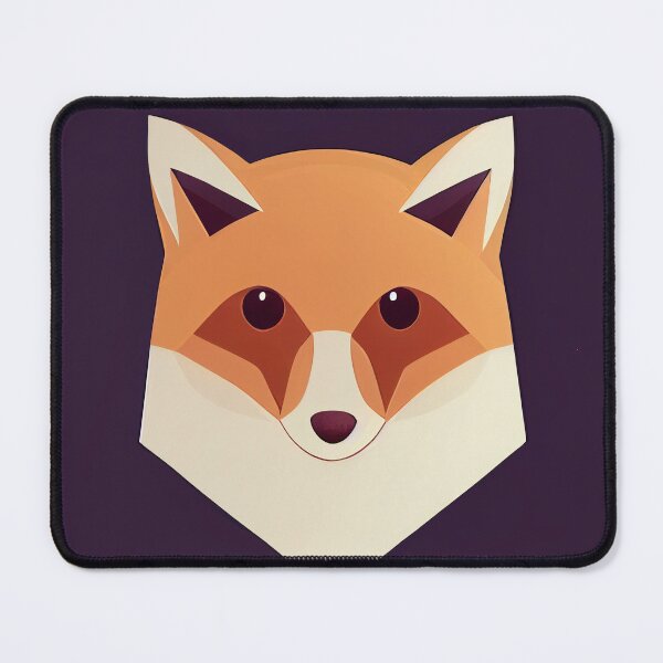 Item preview, Fox Face Vector designed and sold by aiartbysig.