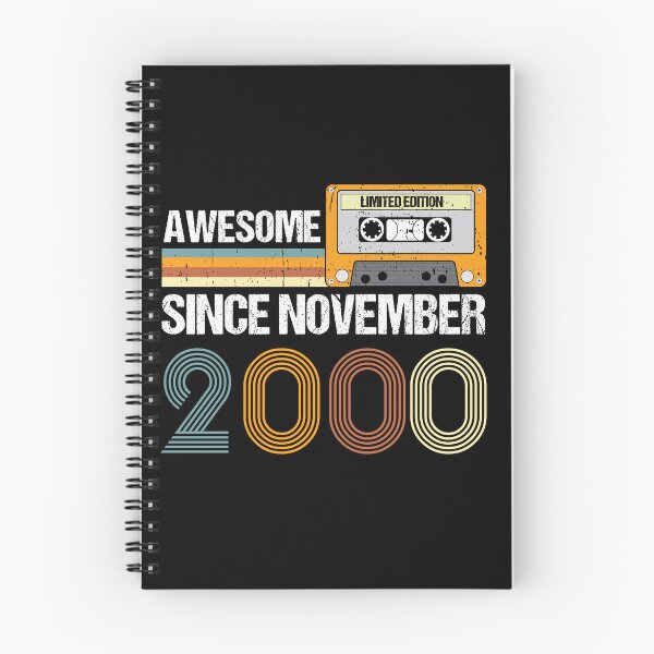 Item preview, Awesome Since November 2000 | 22th Birthday Gifts | 22 Years Old Gifts designed and sold by AMINE  ★★★★★.