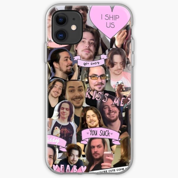 Game Grumps Arin Hanson "Egoraptor" Collage iPhone Soft Case