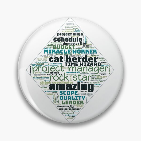 Item preview, Green Project Manager Word Art designed and sold by Awesomefamily.