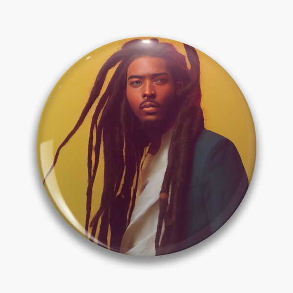 Item preview, Stylish Business Natural Hair Dreadlocks Portrait Art designed and sold by LocFestNYC.