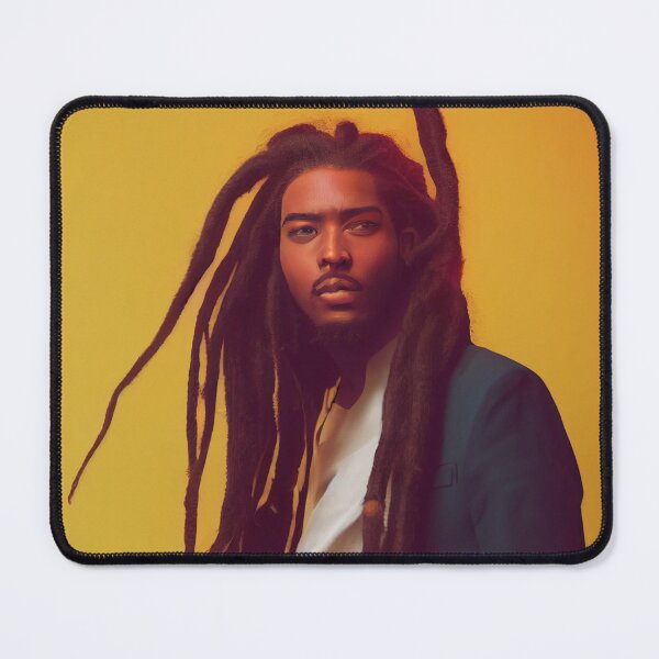 Item preview, Stylish Business Natural Hair Dreadlocks Portrait Art designed and sold by LocFestNYC.