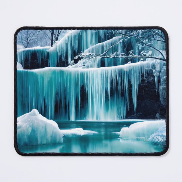 Item preview, Icy Waterfall designed and sold by aiartbysig.
