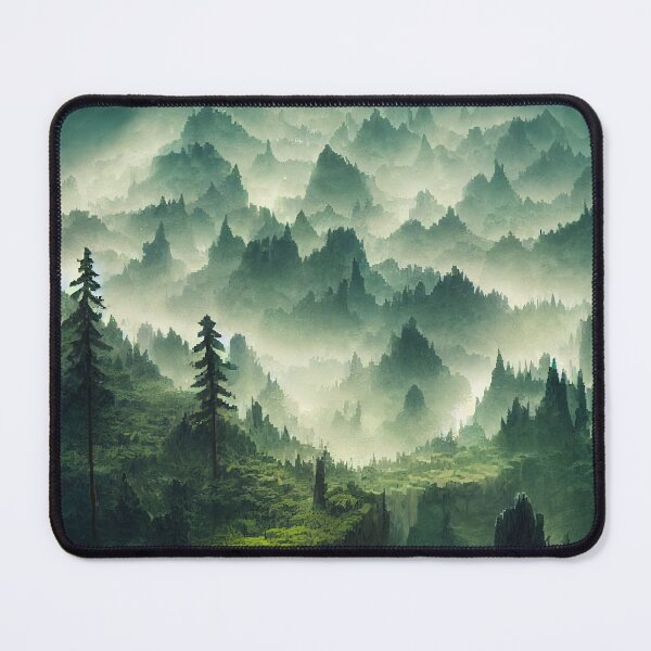 Aperçu de l'œuvre 16 bits - Montagnes au loin créée et vendue par FantasyAI.