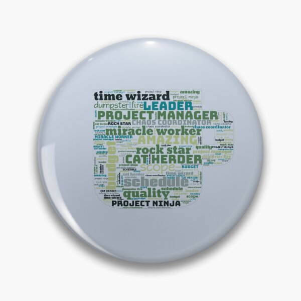 Item preview, Green Coffee Project Manager Word Art designed and sold by Awesomefamily.