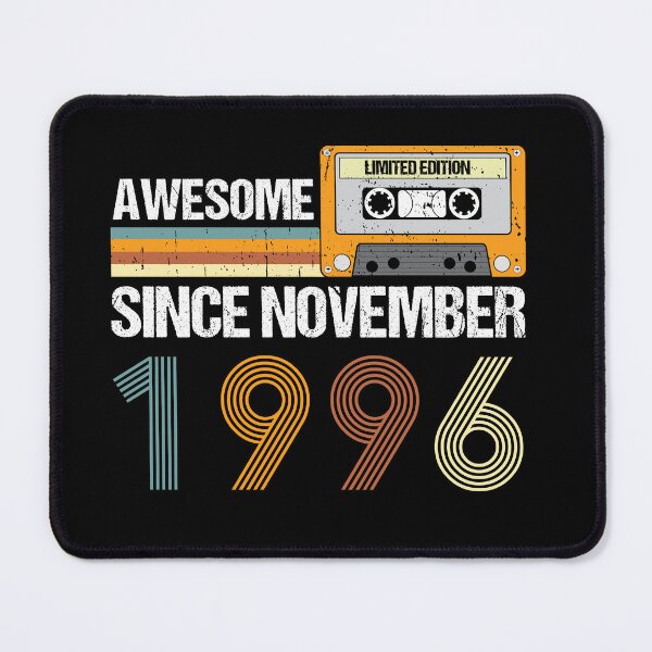 Item preview, Awesome Since November 1996 | 26th Birthday Gifts | 26 Years Old Gifts designed and sold by AMINE ★★★★★.