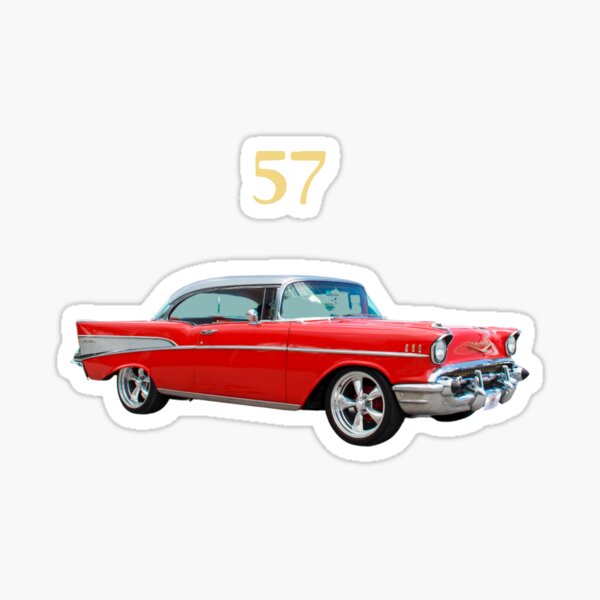 Classic 57 Chevy Sticker