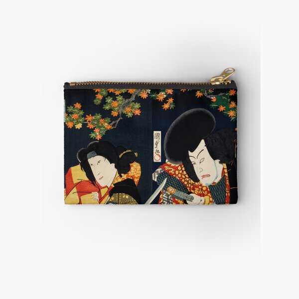 Item preview, Japanese Samurai Ukiyoe Print Vintage designed and sold by Alema Art.