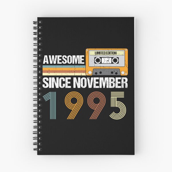 Item preview, Awesome Since November 1995 | 27th Birthday Gifts | 27 Years Old Gifts designed and sold by AMINE  ★★★★★.