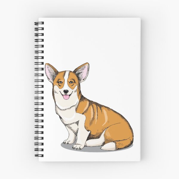 Item preview, welsh corgi. color sketch designed and sold by polamart.