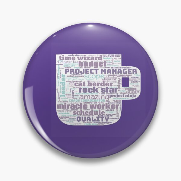 Item preview, Purple Coffee Project Manager Word Art designed and sold by Awesomefamily.