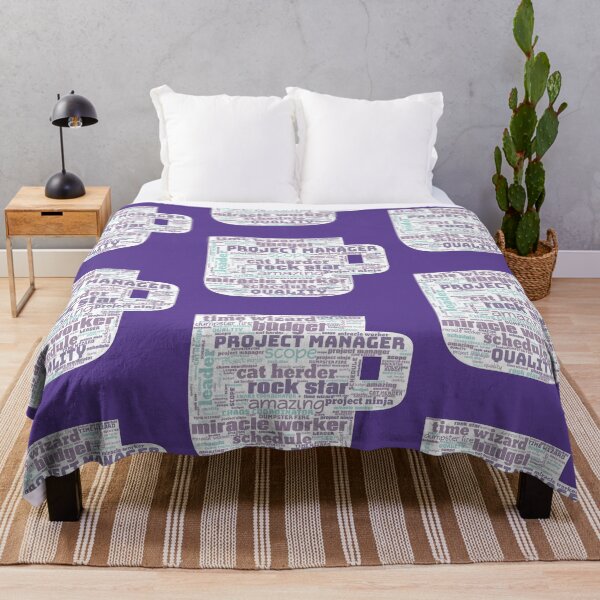 Item preview, Purple Coffee Project Manager Word Art designed and sold by Awesomefamily.