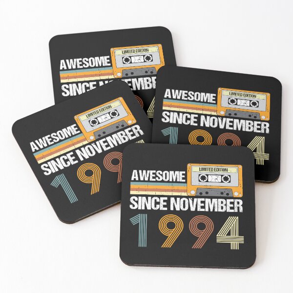 Item preview, Awesome Since November 1994 | 28th Birthday Gifts | 28 Years Old Gifts designed and sold by AMINE  ★★★★★.