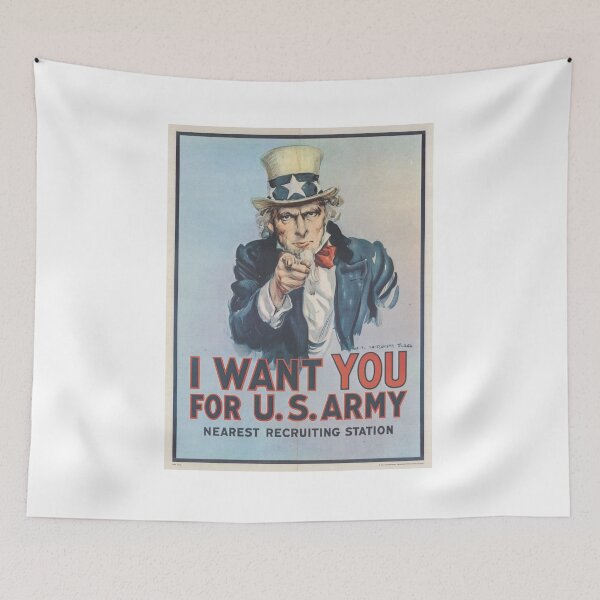 Item preview, Uncle Sam wants you classic pose  designed and sold by lucyshome.