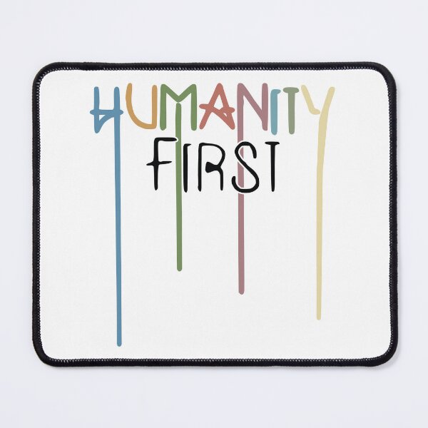 Item preview, Humanity First typography design designed and sold by navitalidesign.
