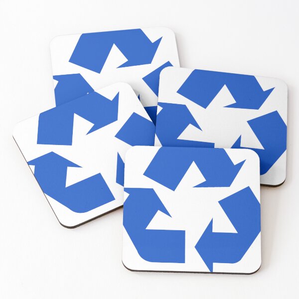 Item preview, Blue Recycle Symbol designed and sold by 10slash1.