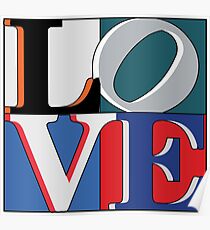 Philly Love Sports Poster
