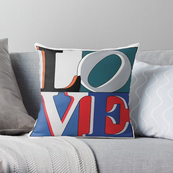 Philly Love Sports Throw Pillow