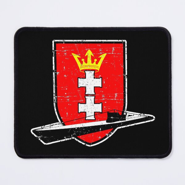 Item preview, Kriegsmarine U-boat 8th Flotilla - Grunge Style designed and sold by pzd501.