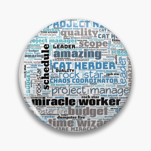 Item preview, Rock Star Project Manager Word Art designed and sold by Awesomefamily.