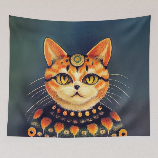 Item preview, Ginger Cat in a Jumper Design designed and sold by ThePurpleMelon.