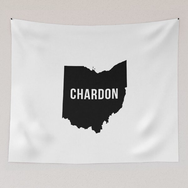 Item preview, Chardon, Ohio Silhouette designed and sold by CartoCreative.
