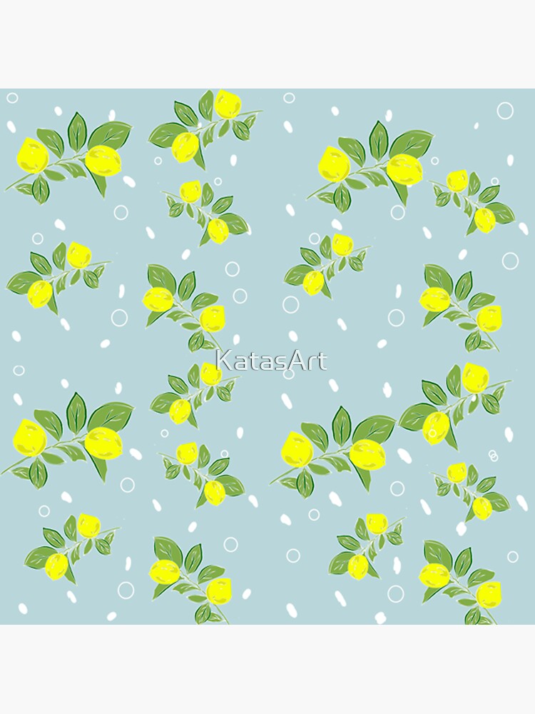Lemons Sticker for Sale by KatasArt