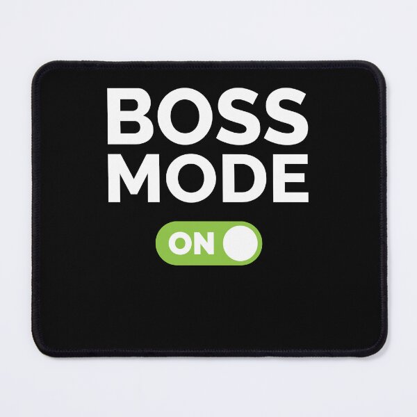 Item preview, Boss Mode On designed and sold by freshLayer.