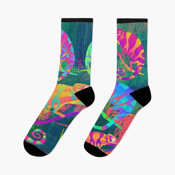 Item preview, Chameleon Abstract Art Vibrant Colors designed and sold by Thomas Dossman.