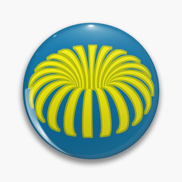 Item preview, Yellow optical illusion tropical flower  designed and sold by IMNIUM.