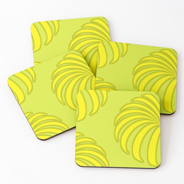 Item preview, Yellow optical illusion tropical flower  designed and sold by IMNIUM.