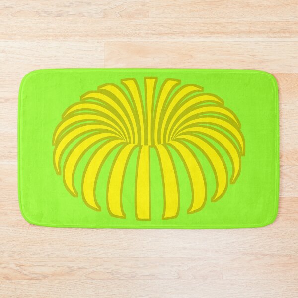 Item preview, Yellow optical illusion tropical flower  designed and sold by IMNIUM.