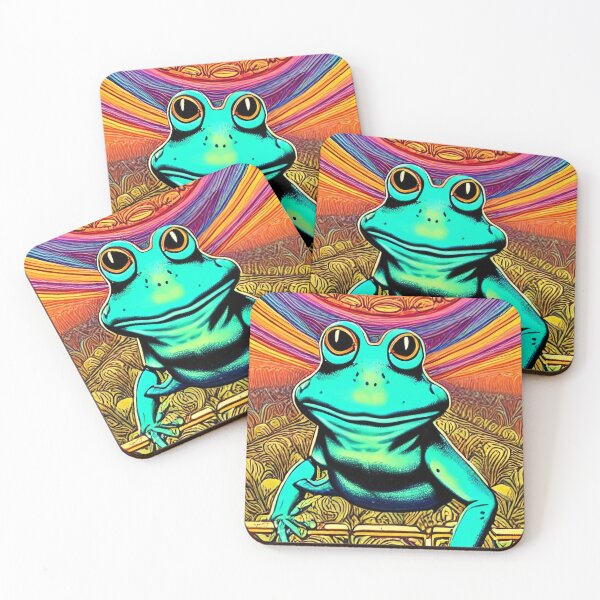Item preview, Psychedelic Frog  designed and sold by TheDreamEffect.