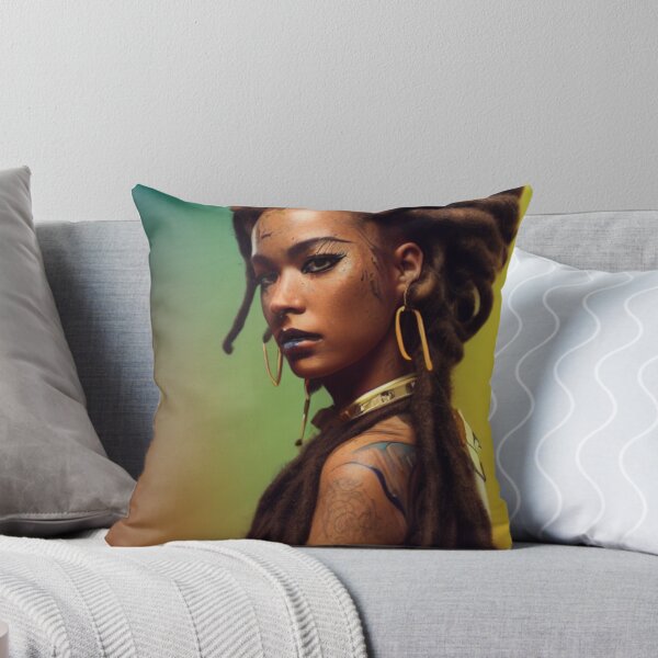 Artikelvorschau, Queen Naturhaar Dreadlocks Portrait Art entworfen und verkauft von LocFestNYC.