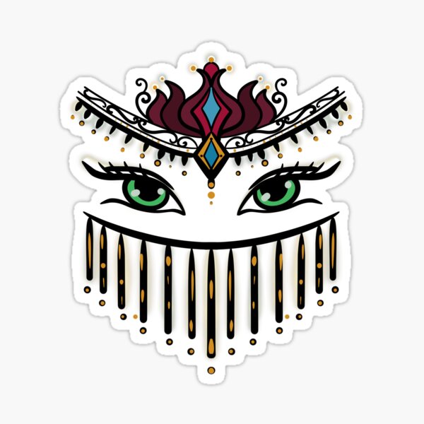 Item preview, Oriental eyes designed and sold by Arzu Abbas.