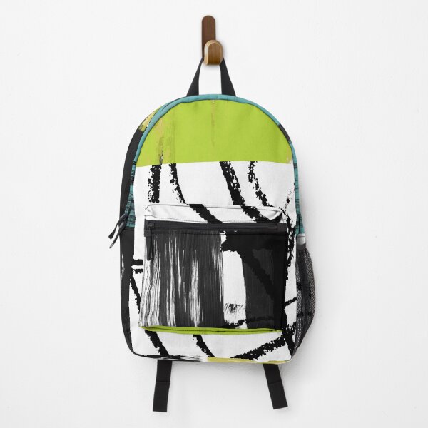 Item preview, Abstract Expression in Lime and teal designed and sold by Irena Orlov.